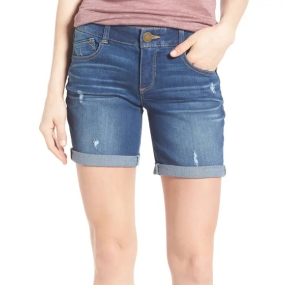Wit & Wisdom Pants - Wit and Wisdom Ab-Solution Denim Shorts sz 6 EUC